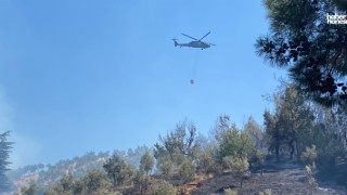 Kahramanmaraş Onikişubat'ta Orman Yangını İtfaiye Ekiplerince Söndürülmeye Çalışılıyor!