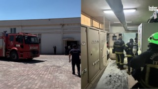 Kahramanmaraş Türkoğlu'nda Fabrikada Trafo Yangını