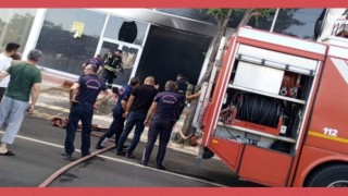 Kahramanmaraş’ta Boş İşyeri Yangını Maddi Hasara Yol Açtı