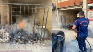 Kahramanmaraş'ta Çöp Yangını: İtfaiye Yangını Kısa Sürede Söndürdü