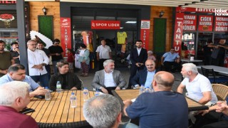 Başkan Fırat Görgel’den Esnafa Destek: “Yeni Geçici Çarşı Kısa Sürede Hizmete Girecek”