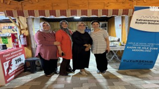 Kahramanmaraş Büyükşehir’in Kadın Atölyeleri Ürünleri Ağustos Fuarında Satışta