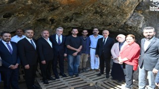 Kahramanmaraş’ın Kültürel Mirası: Başkan Görgel ve Prof. Dr. Kirişci Döngel Direkli Mağarası’nda Bir Araya Geldi