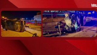 Kahramanmaraş'ta Otomobilin Devrilmesi Sonucu 2 Kişi Yaralandı