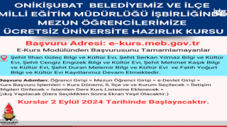 Onikişubat Belediyesi’nden Üniversite Adaylarına Büyük Destek: Hazırlık Kursu Kayıtları Açıldı