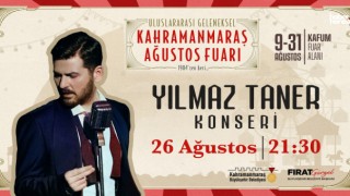 Pop Müziğin Yıldızı Yılmaz Taner, Kahramanmaraş Geleneksel Ağustos Fuarı'nda Sahne Alacak!