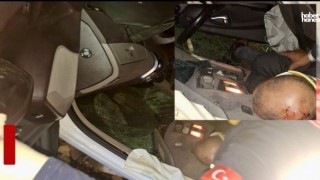 Kahramanmaraş'ta Uçuruma Düşen Otomobilde 2 Yaralı!