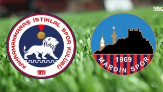 AKEDAŞ Kahramanmaraş İstiklalspor ile Mardinspor Berabere Kaldı