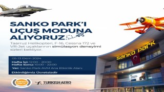 Gaziantep’te Muhteşem Simülasyon Etkinliği: SANKO Park Uçuş Modunda
