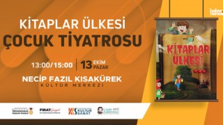 Kahramanmaraş’ta Çocuklar İçin Tiyatro Keyfi: “Kitaplar Ülkesi” 13 Ekim’de!