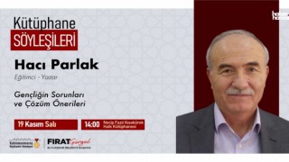 Eğitimci-Yazar Hacı Parlak, Gençliğin Sorunlarını Kahramanmaraş'ta Masaya Yatırıyor!