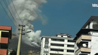Kahramanmaraş Ahir Dağı’nda Yangın! Kontrol Altına Alma Çalışmaları Sürüyor