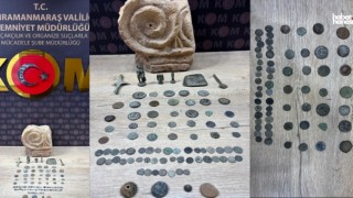 Kahramanmaraş'ta 81 Parça Tarihi Eser Ele Geçirildi, Yasal İşlem Başlatıldı!