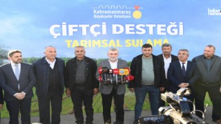 Kahramanmaraş’ta Çiftçilere 20 Milyon TL’lik Sulama Desteği