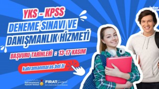 Kahramanmaraş’ta YKS ve KPSS Adaylarına Ücretsiz Sınav Hazırlık Desteği