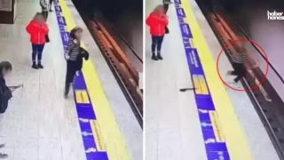 Şoke Eden Olay: 15 Yaşındaki Kız Marmaray Raylarına Atladı!