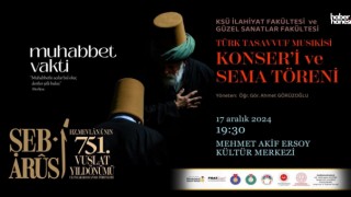 Hz. Mevlana, Vuslatının 751. Yılında Kahramanmaraş’ta Anılıyor