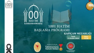 Kahramanmaraş'ta Deprem Şehitlerine Vefa: 1001 Hatim Etkinliği Başlıyor