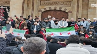 Kahramanmaraş’ta Esad Rejiminin Çöküşü Dualarla Kutlandı