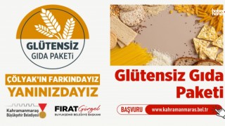 Kahramanmaraş'ta Glütensiz Gıda Paketleri Dağıtılıyor!