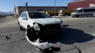 Kahramanmaraş'ta Trafik Kazası: Hurdaya Dönen Araçtan Sağ Çıktı