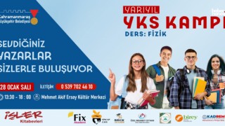 Kahramanmaraş Büyükşehirden Ücretsiz YKS Kampı: Fizik Dersi 28 Ocak’ta