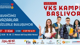 Kahramanmaraş Büyükşehirden YKS Adaylarına Özel Yarıyıl Kampı