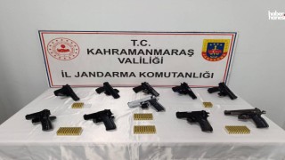 Kahramanmaraş’ta Silah Operasyonu: Elbistan’da 10 Tabanca Ele Geçirildi