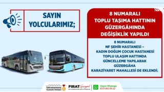 Kahramanmaraş’ta Toplu Taşıma Güzergâhı Değişti: İşte Yeni Duraklar