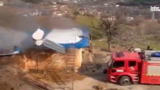 Kahramanmaraş’ta Mutfak Tüpü Patladı, Alevler Evi Sardı!
