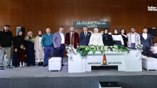 Onikişubat’ta 14 Şubat Mutluluğu: Toplu Nikah Töreni Düzenlendi