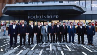 Şehir Protokolünden HG Hospital’a ziyaret