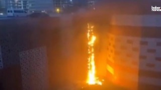 Alevler Otoparkı Sardı! Kahramanmaraş’ta Korkutan Yangın