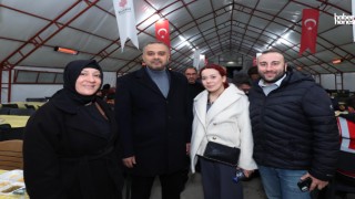 Başkan Toptaş, İlk İftarını Depremzedelerle Yaptı