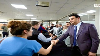 Başkan Umut Yılmaz, Şehitkamil Belediyesi Personeliyle Bayramlaştı