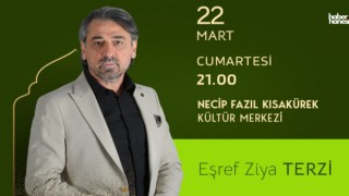 Eşref Ziya Terzi, Kahramanmaraş’ta Sanatseverlerle Buluşuyor