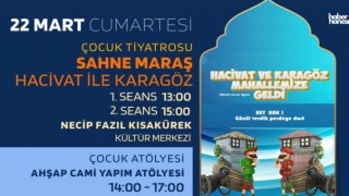 Kahramanmaraş Büyükşehirden Çocuklara Ramazan’a Özel Kültür ve Sanat Şöleni
