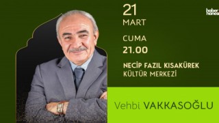 Vehbi Vakkasoğlu Kahramanmaraş’ta Edebiyatseverlerle Buluşuyor!