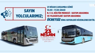 23 Nisan’da KAFUM’a Ücretsiz Ulaşım! Büyükşehir’den Ring Seferi Müjdesi