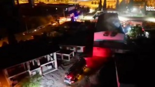 Kahramanmaraş'ta Bakır Fabrikasında Korkutan Yangın!