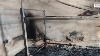 Kahramanmaraş'ta Elektrik Kontağı Yangına Neden Oldu