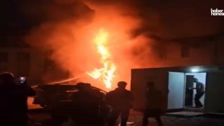 Kahramanmaraş’ta Konteynerde Çıkan Yangın Korkuttu!