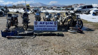 Kahramanmaraş'ta Otoparktan 7 Motosiklet Çalan Şüpheliler Yakalandı!