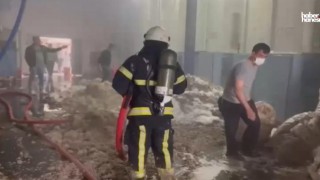 Kahramanmaraş’ta Sanayi Bölgesinde Yangın Paniği