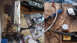 Kahramanmaraş’ta Şarjdaki Cep Telefonu Patladı, Yangın Paniği Yaşandı!