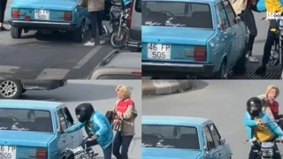 Kahramanmaraş’ta Trafikte Öfke Patlaması: Otomobilin Camını Kırdı!