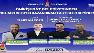 Onikişubat Belediyesi’nden Öğrencilere Sınav Kazandıran Taktikler Semineri!