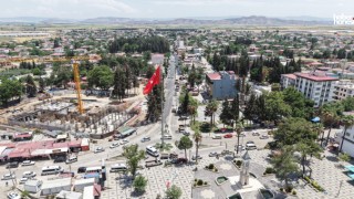 Kahramanmaraş Büyükşehir’in Türkoğlu Yatırımları Sürüyor: Atatürk Caddesi Yenileniyor