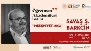 Savaş Barkçin Kahramanmaraş’ta Edebiyatseverlerle Buluşacak