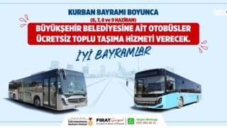 Kahramanmaraş Büyükşehirden Bayramda Ücretsiz Ulaşım Müjdesi!